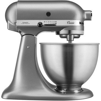 Кухонний комбайн KitchenAid 5K45SSL, срібло