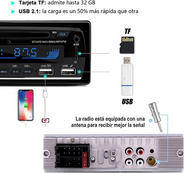 Автомагнітола з Bluetooth