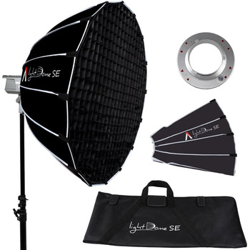 Кронштейн Aputure Light Dome SE Softbox Bowens з розсіювачем Grid Flash