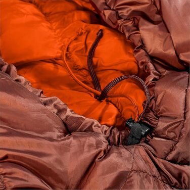 Чоловічий спальний мішок deuter Exosphere -6 umbra-paprika Right Zip Чоловічий спальний мішок із синтетичного волокна Exosphere -6 umbra-paprika Right Zip