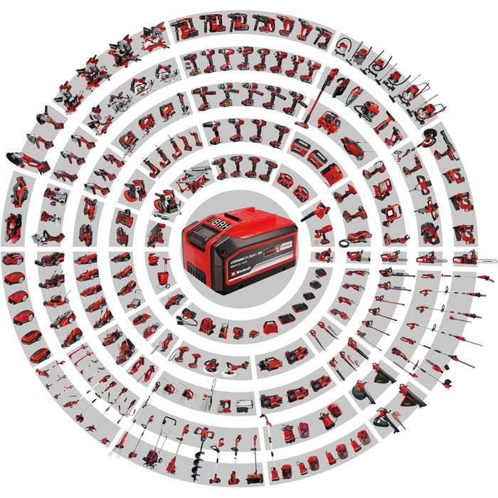 Акумуляторна газонокосарка Einhell GE-CM 18/32 Li-Solo Power X-Change (18 В, ширина зрізу 32 см, до 180 м, безщіткова, травозбірник 25 л, висота зрізу 30-70 мм, без акумулятора та зарядного пристрою) без акумулятора та зарядного пристрою