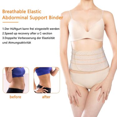 HENGBIRD Postpartum Belt Support, Corset Tummy Control Women Waist Recovery Belt After Birth, Belly Belt After Birth Postpartum Tummy Control Belt Women Body Shaper Belt Recovery, HENGBIRD Postpartum Belt Support, Corset Tummy Control Women Waist Recovery