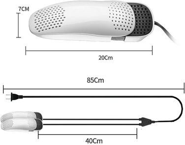 Сушарка для взуття NOALED Сушильний пристрій для взуття Підігрівач взуття Дезодоратор