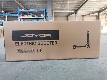 Електросамокат JOYOR E Серія Y8-S, двигун 400/500 Вт, запас ходу 25-110 км, алюмінієва рама, чорний