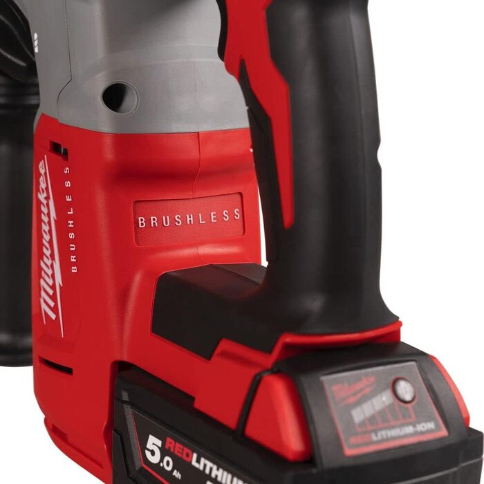 Акумуляторний комбінований перфоратор Milwaukee M18 BLHX-0X червоний