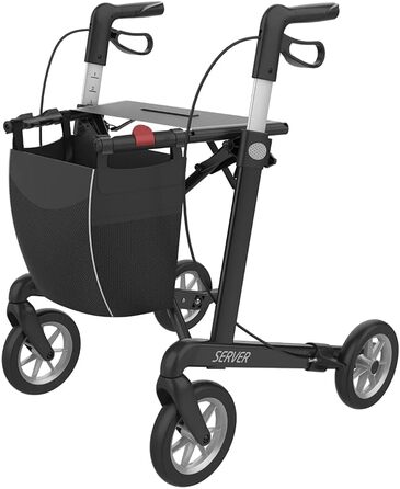 Шини Rehasense Server Aluminium Lightweight Rollator black L - 62 см TPE