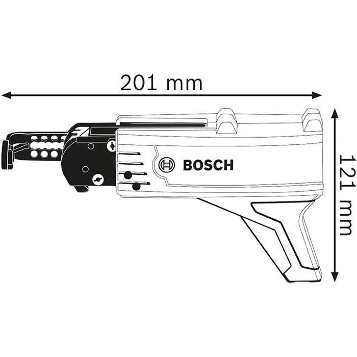 Магазинна насадка Bosch Professional для шуруповерта для гіпсокартону Bosch для модернізації