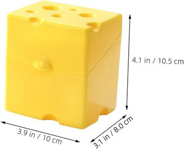 Скибочки сиру 2 коробки Коробка для зберігання сиру Коробка для зберігання Диспенсер для скибочок сиру Контейнер для закусок Побутові коробки для сиру Тримач для сиру