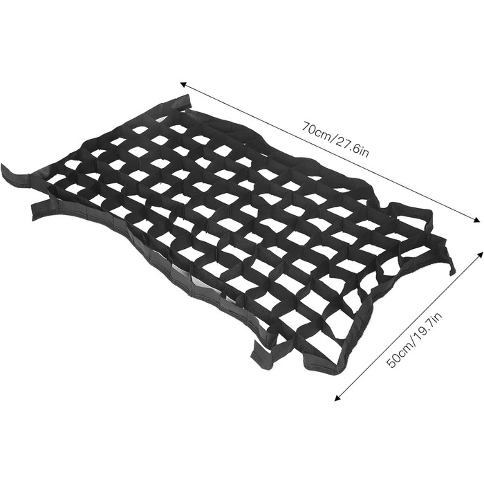 Складаний софтбокс 50 x 70 см, сітка для фото, студійні аксесуари, софтбокс з бджолиною стільниковою стрічкою, квадрат