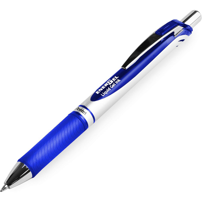 Гелева ручка Pentel EnerGel XM BL77, висувна, 0,7 мм, 54 перероблена, ука в кольорі, 20 шт.