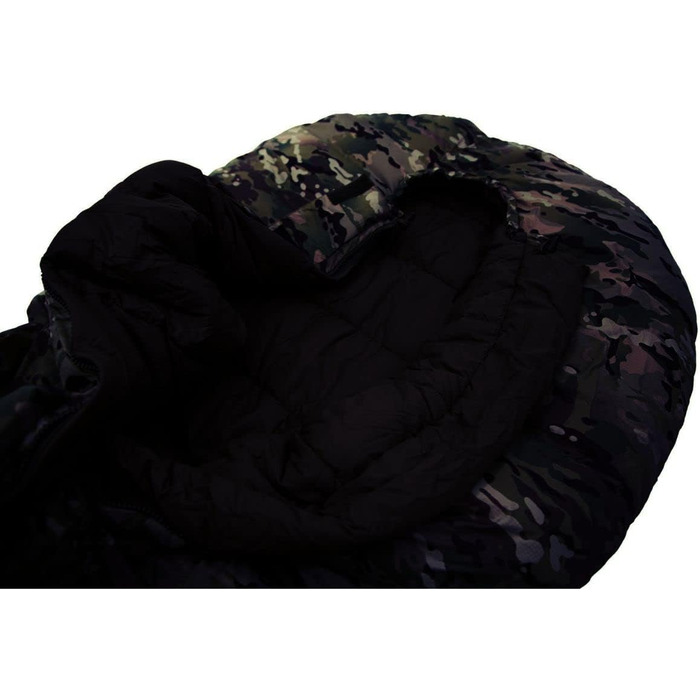 Високоефективний зимовий спальний мішок Carinthia Defence 4 для температур до -15C, Multicam Black Multicam Black M (185)