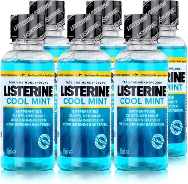 Ополіскувач для порожнини рота Listerine 95 мл Coolmint (6 * 95 мл), 6 *