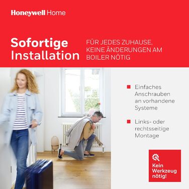 Інтелектуальний, програмований електронний контролер радіатора Honeywell Home - Rondostat HR27 2 шт.