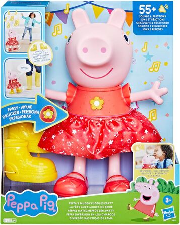 Лялька для вечірки в калюжі Peppa Pig Пеппа - англійська версія