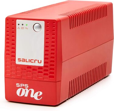 ДБЖ SALICRU SPS 500 ONE IEC, лінійно-інтерактивний, 4 виходи, 500 ВА/240 Вт USB Формат захисту від перевантаження Mini Tower 662AF000013