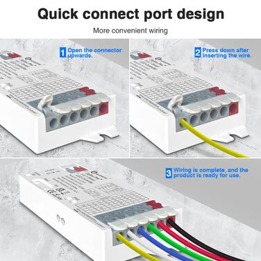 Розумний світлодіодний контролер ZigBee 3.0 Pro 5 в 1, 2.4 ГГц WiFi ШІМ світлодіодний контролер 20A Max DC12-24V Сумісний з Alexa Google Home Smart Life Tuya Smart APP Керування для диммера CCT RGB RGBW RGBC RGBC LED