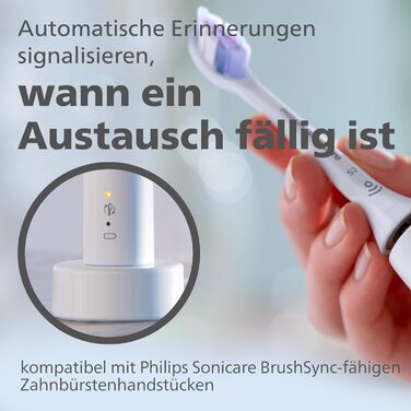 Щітки Philips Sonicare, насадка для чутливої щітки S2 з ультрам'якою щетиною для чутливих зубів і ясен, біла, 4 шт. и (модель HX6054/10)