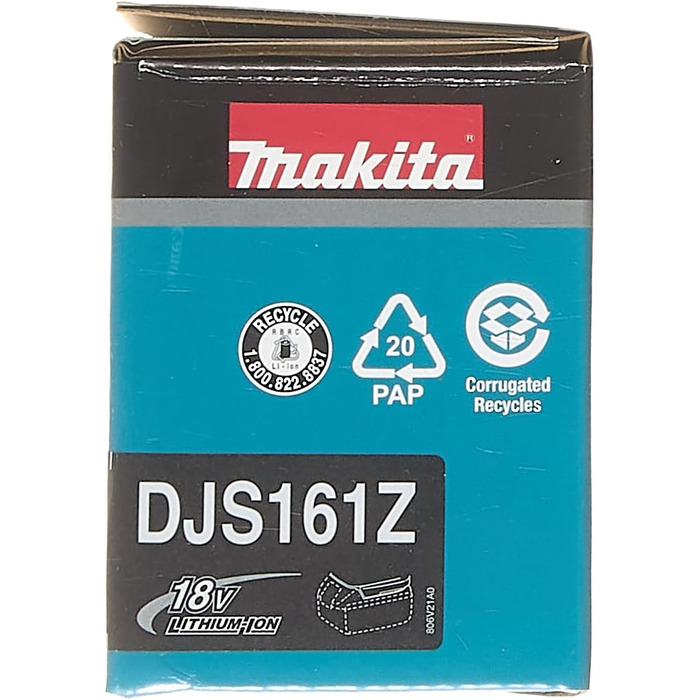 Ножиці по жерсті Makita DJS161Z Акумуляторні ножиці по жерсті 1,6 мм 18 В (без акумулятора, без зарядного пристрою), сині без акумулятора без зарядного пристрою в MAKPAC