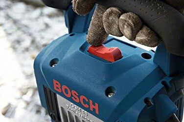 Ударний молоток Bosch Professional GSH 16-30 (у комплекті з додатковою ручкою, ручкою для перенесення, мастилом, машинною ганчіркою, загостреним зубилом , шестигранником 30 мм, 400 мм, візком) 30 мм Базовий