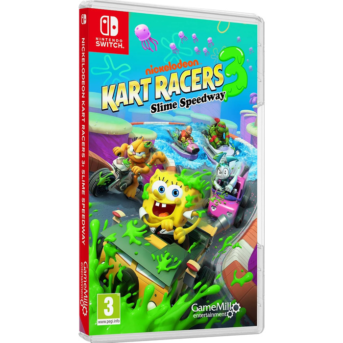 Відеофільм GameMill Entertainment Nickelodeon Kart Racers 3 Slime Speedway Nintendo Switch