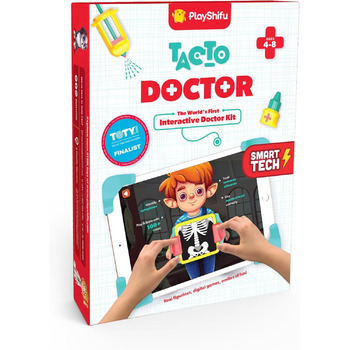 Дитячі STEM-іграшки PlayShifu - Tacto Doctor (інтерактивний набір додаток) - рольова гра зі справжнім STEM-навчанням