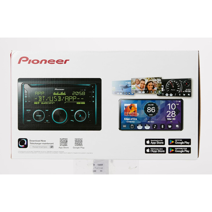 Автомобільна радіостанція Pioneer FH-S720DAB FH-S720BT CD 2DIN CD з Bluetooth гучний зв'язок, передній AUX і USB порт