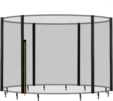 Баунсальська батутна захисна сітка Ø 183 185 244 250 275 277 300 305 335 337 366 370 396 400 427 430 457 460 487 490 (JS) Змінна сітка Tampoline Сітка для батута Outdoor Net JS Ø 305 см 6 полюсів В 180 см