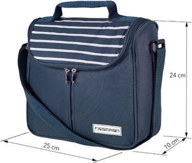 Л візок для покупок - Signature Navy Mini cool bag, 45