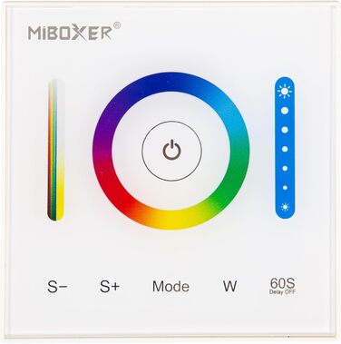 Контролер Miboxer Milight Настінний контролер MiLight TOUCH P3 для RGB CCT від 12-24 В до 5 А для світлодіодної продукції