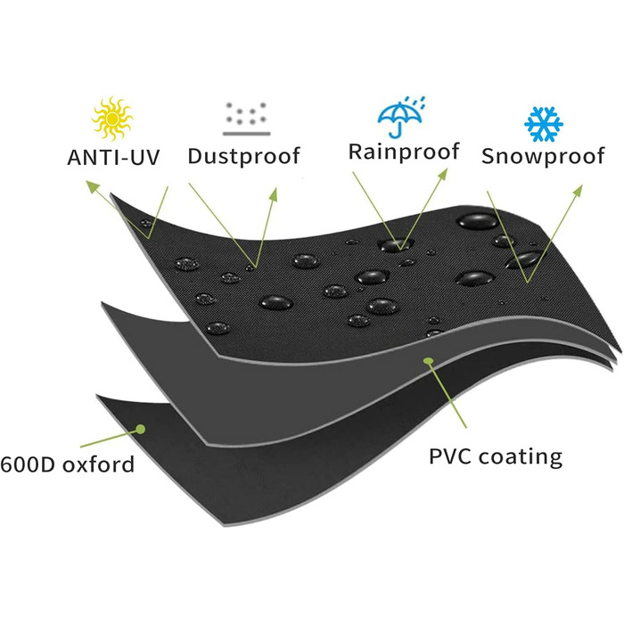 Садова лавка, лавка покриває водонепроникну 2-місну лавку 600D надміцну водонепроникну, вітрозахисну, анти-ультрафіолетову, водонепроникну оксфордську тканину для відкритої лавки (134 x 66 x 63 / 89 см)