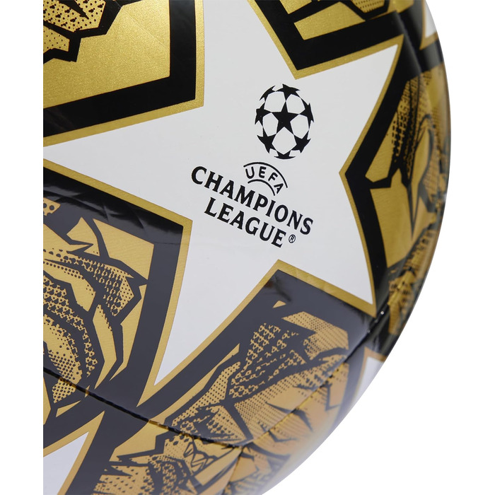 М'яч футбольний Adidas UEFA Champions League Club IN9330, унісекс, золотий, 5 EU