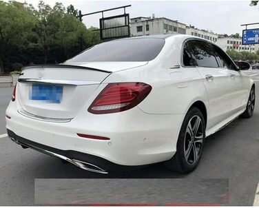 Кромка заднього спойлера автомобіля для Mercedes-Benz Clase E W213 Berlina de 4 puertas E200 E220 E250 E300 E300L 2016-2020, автомобільний спойлер Спойлер багажника стійкий до подряпин автомобільний спойлер Автомобільні аксесуари