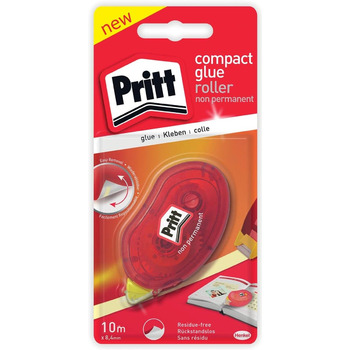 Клейовий валик Pritt Compact не постійно на блістері 10 шт.