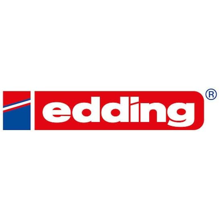 Ручка EDDING 1800 Precision Fine - синя - 10 ручок - ширина лінії 0,25 мм - Fineliner для точного письма та ескізів - тонкий наконечник у металевій рамці - підходить для лінійок і трафаретів