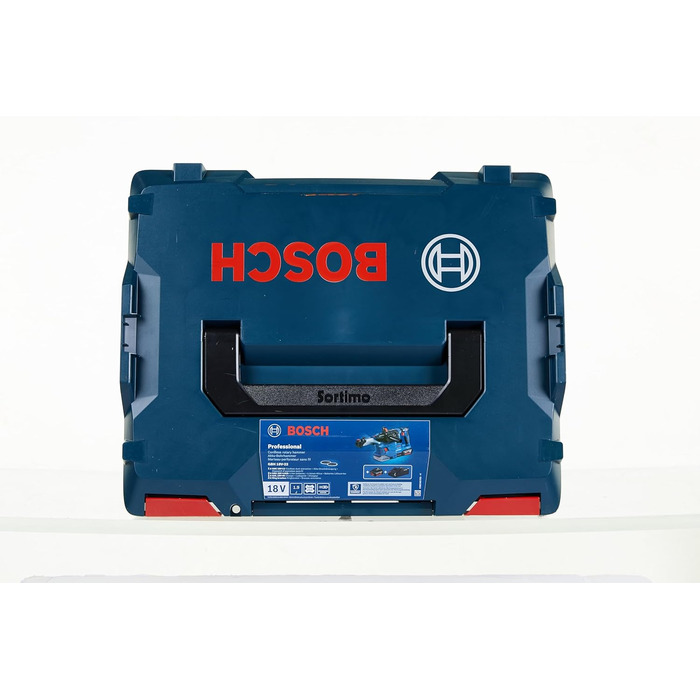 Акумуляторний перфоратор Bosch Professional 18V System GBH 18V-22 (з SDS plus, вкл. 2 акумулятора 4,0 Ач, швидкий зарядний пристрій GAL 18V-40, 2 кільцеві щітки, GDE 18V-12, L-BOXX) 2x4,0 Ач GDE 18V-12 в L-BOXX