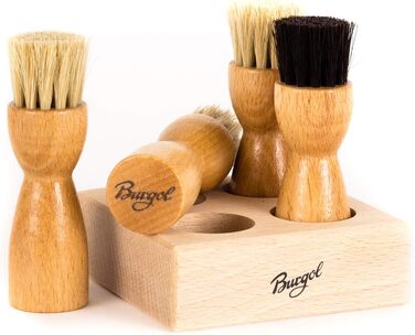 Набір щіток Burgol Brush Caddy з 4 тигельними щітками