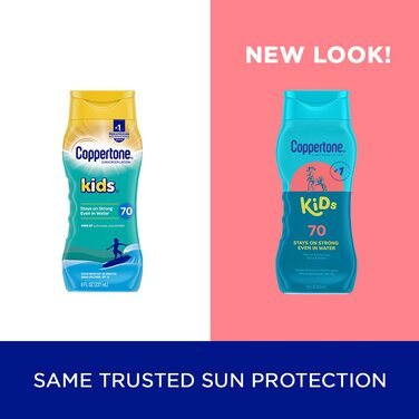 Дитячий сонцезахисний лосьйон Coppertone - SPF 70 - 8 унцій від Coppertone