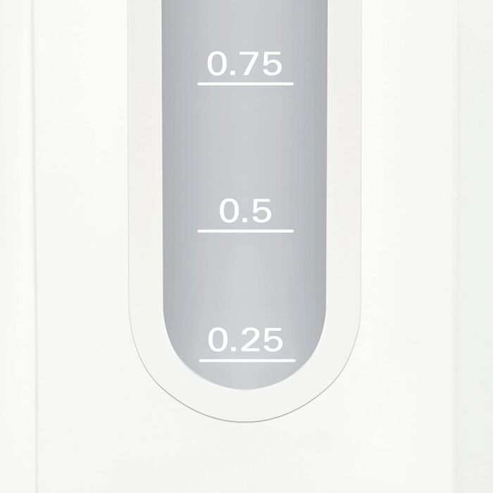 Акумуляторний чайник Bosch CompactClassTWK3A051, швидкий нагрів, індикатор рівня води з обох сторін, захист від перегріву, 1 л, 2400 Вт, білий Single