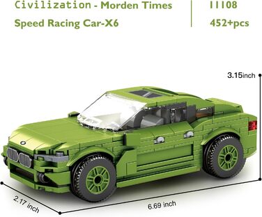 Конструктор JBricklayer Speed Racing Car-X6 11108