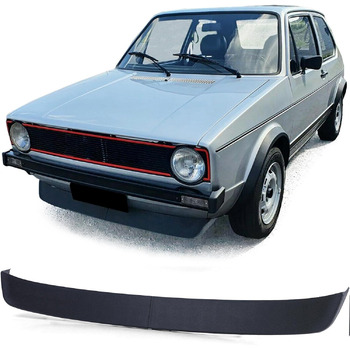 Передній спойлер GTI широка губа підходить для VW Golf 1 74-83 Cabrio Jetta Caddy 1