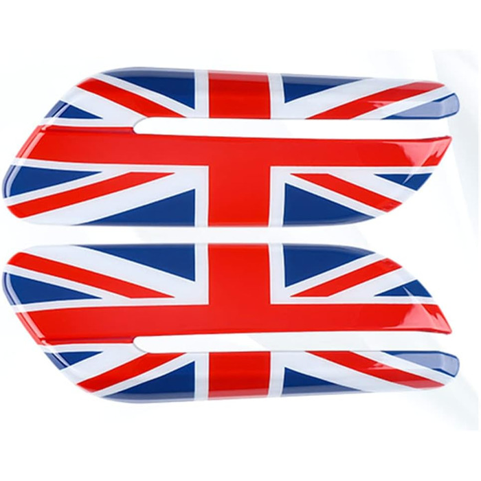 Бічна лампа Scuttle Light Pattern Fender Cap Чохол Сумісний з Mini Cooper F55 Hardtop F56 Hatchback F57 Covertible (Union Jack UK R, 2022)