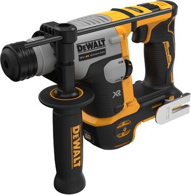 Акумуляторний перфоратор Dewalt 18В SDS-plus XR DCH172N (16 мм, безщітковий двигун, електропневматичний ударний механізм, з вбудованим світлодіодним підсвічуванням, вкл. додаткову рукоятку, поставляється без акумулятора та зарядного пристрою)