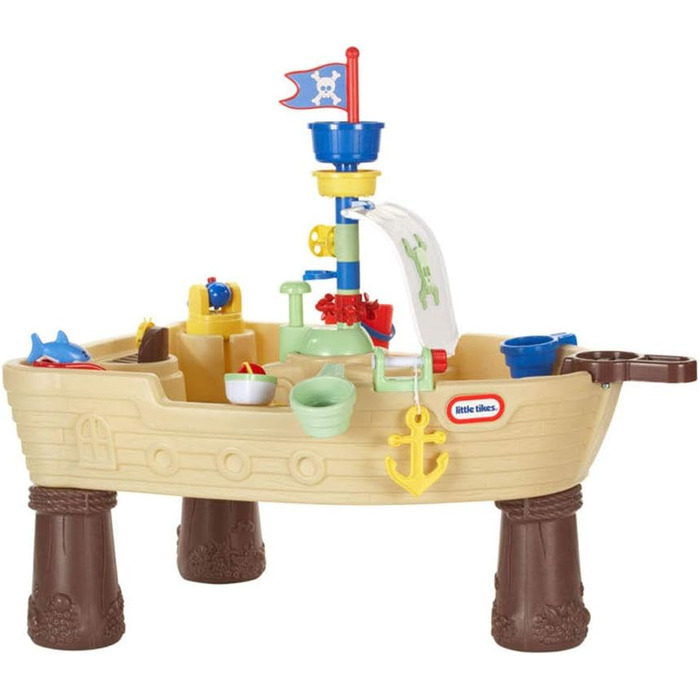 Піратський корабель Little Tikes Anchors Away - дитячий набір для водних ігор - безпечний і портативний - заохочує до творчої гри