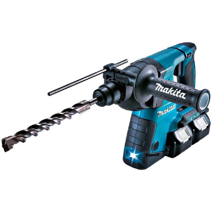 Перфоратор Makita DHR264Z для SDS-Plus 2х18 В (без акумуляторазарядного пристрою), 18 В, чорний, синій BASIC, 264Z