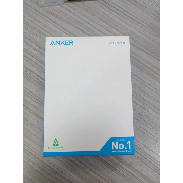 Powerbank Anker 10 000 мАг з вбудованим кабелем USB-C, максимальна потужність PD 30 Вт, USB-C, USB-A, чорний