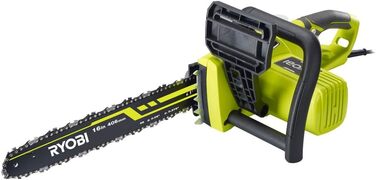 Електрична ланцюгова пила Ryobi (2300 Вт, довжина шини 40 см, гальмо ланцюга, пристрій для натягу ланцюга без інструменту, вкл. захисний кожух для полотна масло для ланцюга) RCS2340B