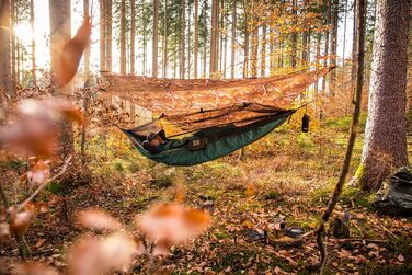 Підковдра Ідеальний термозахист до -5 C для гамаків. Uderquilt Ультралегкий, компактний і дихаючий для гамаків середнього розміру Розміри 2,60м х 1,20м Вага 0,99 кг