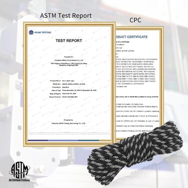 Статична мотузка для скелелазіння NewDoar 18KN 10 мм (3/8 дюйма) Мотузка з подвійним плетінням для мотузки для прусика, виживання на відкритому повітрі, піших прогулянок, альпінізму, тягання перетягування (20 футів) (чорний 8 мм, 98 футів (30 м))