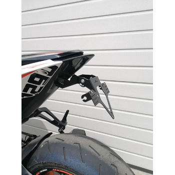 Тримач номерного знака GroFaTec EVO для KTM 1290 Superduke R Bj 2014-19 Super Duke SDR Тримач номерного знака Beast Тримач номерного знака короткий задній Перетворення Porta Targa