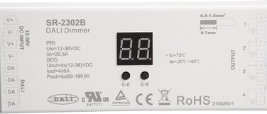 Диммер SR-2302B 12-36V постійного струму 4CH 5A